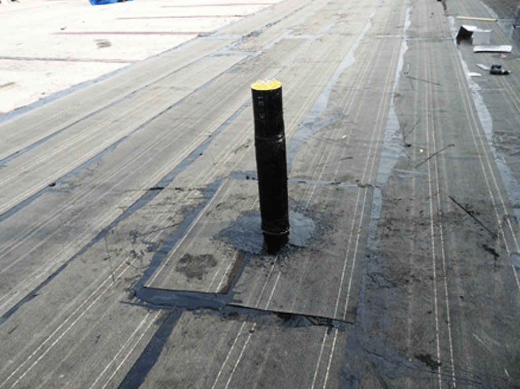 Roof Repair PGXpand, NuMIXER, and RENUBIT are used for high-performance roofing compounds in repair and maintenance applications.