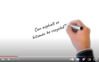 Can Asphalt / Bitumen be Recycled?