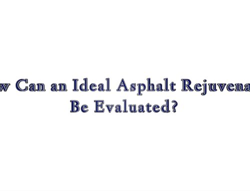 Video: How can an ideal asphalt rejuvenator be evaluated?