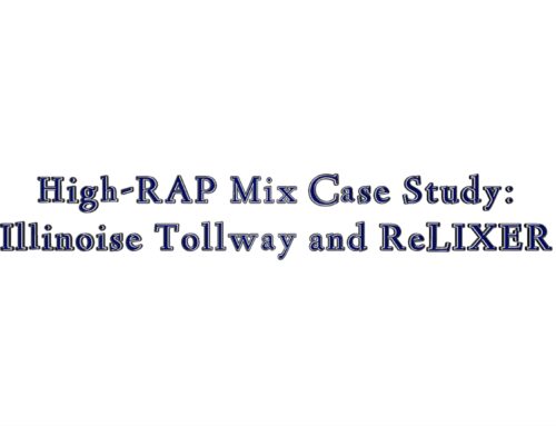 Video: High-RAP Mix Case Study Illinois Tollway and ReLIXER