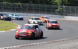 Steve and Zach Introne race at Watkins Glen.